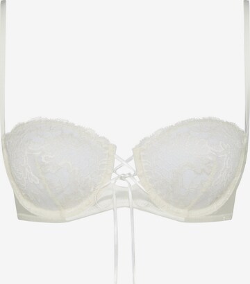 Balconnet Soutien-gorge Calvin Klein Underwear en blanc : devant