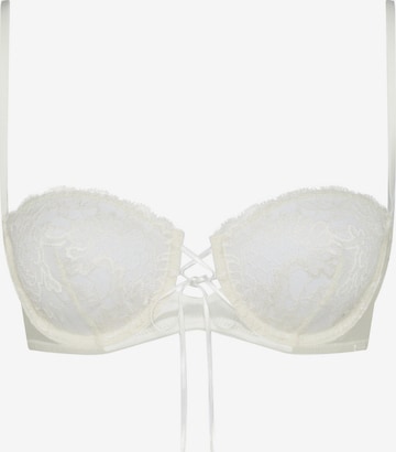 Calvin Klein Underwear حمالة صدر بالكونيت حمالة صدر بلون أبيض: الأمام