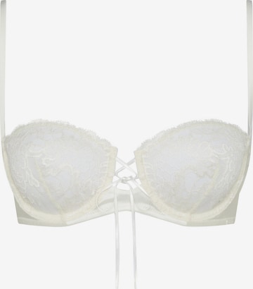 Soutien-gorge Calvin Klein Underwear en blanc : devant