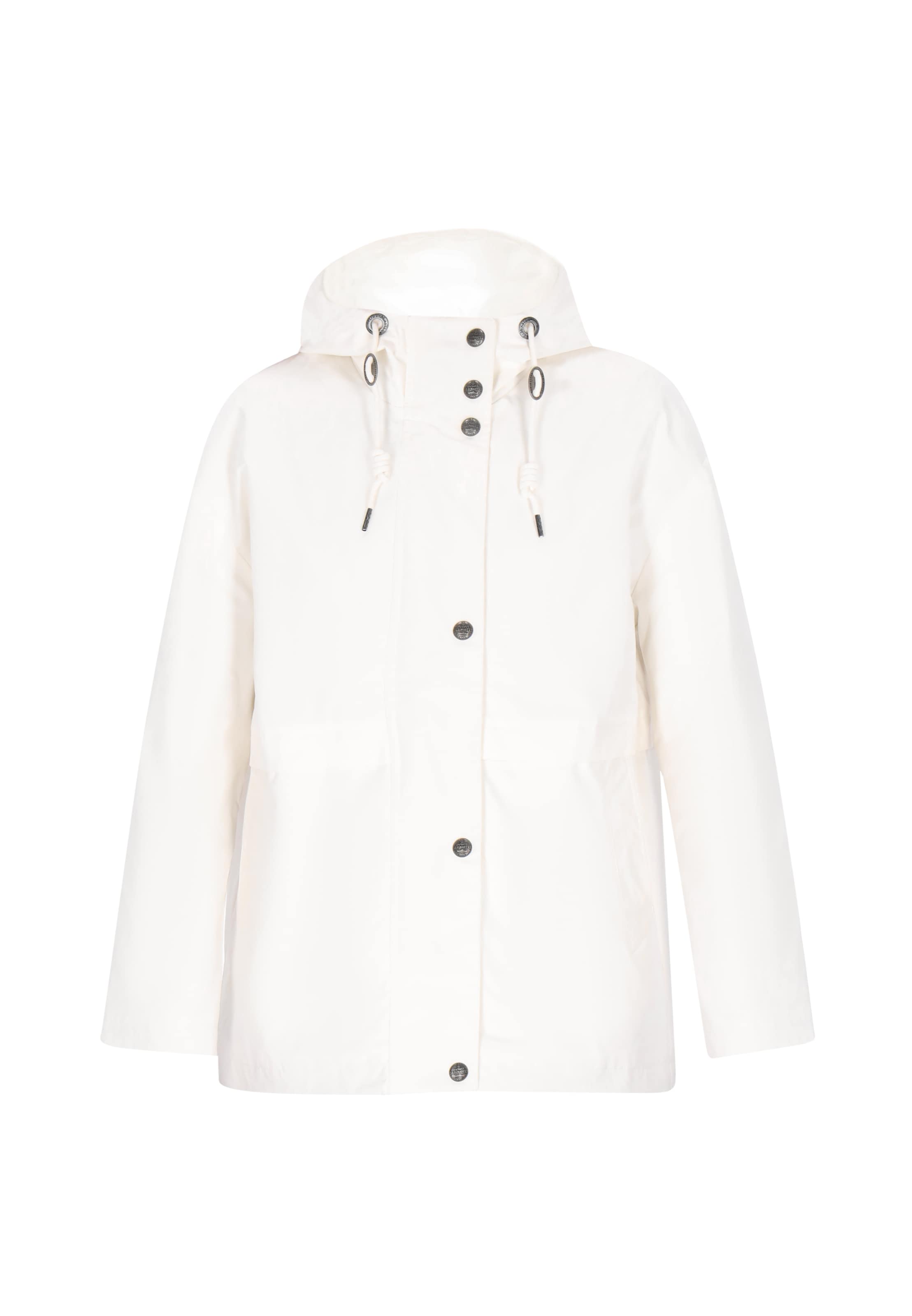 DreiMaster Maritim Tussenjas in Wit: voorkant