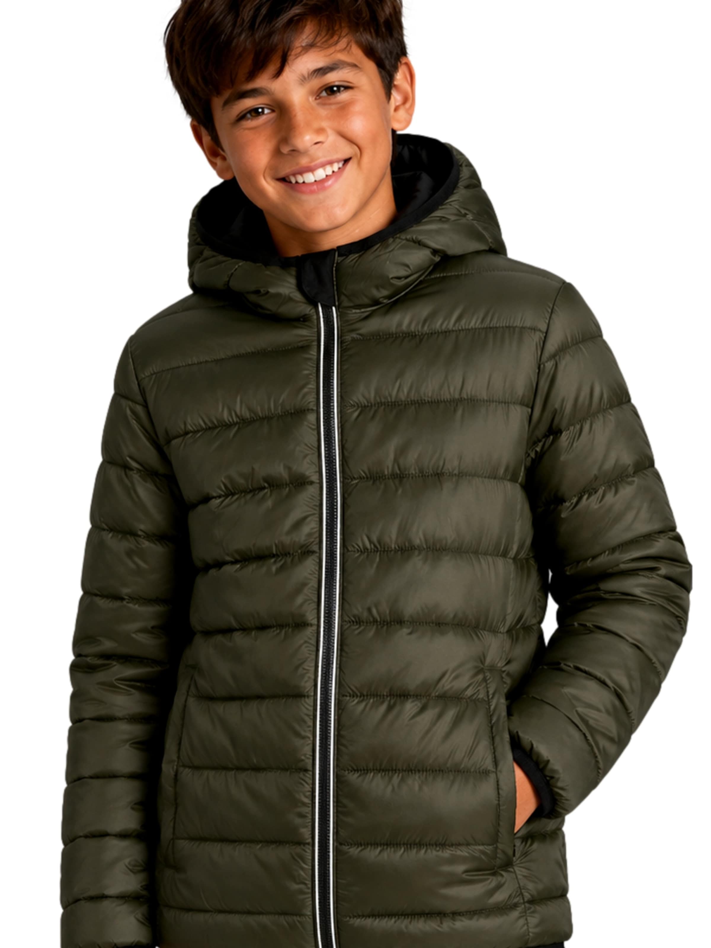 Jack & Jones Junior - Chaqueta de entretiempo 'JJBrooklyn' en verde