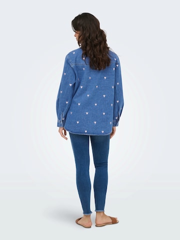 Bluză 'ONLVERA' de la ONLY pe albastru