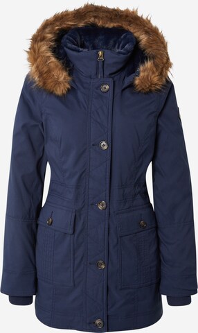 HOLLISTER Between-seasons parka in Blue: front