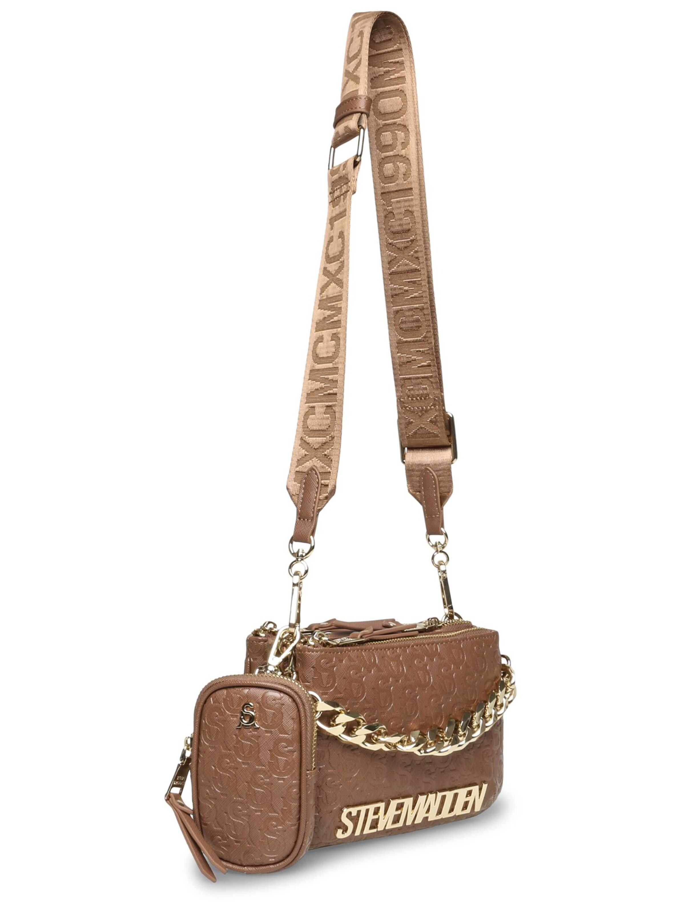 Borsa a tracolla di STEVE MADDEN in marrone