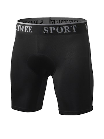 MEETWEE Slim fit Sports trousers in Black: front