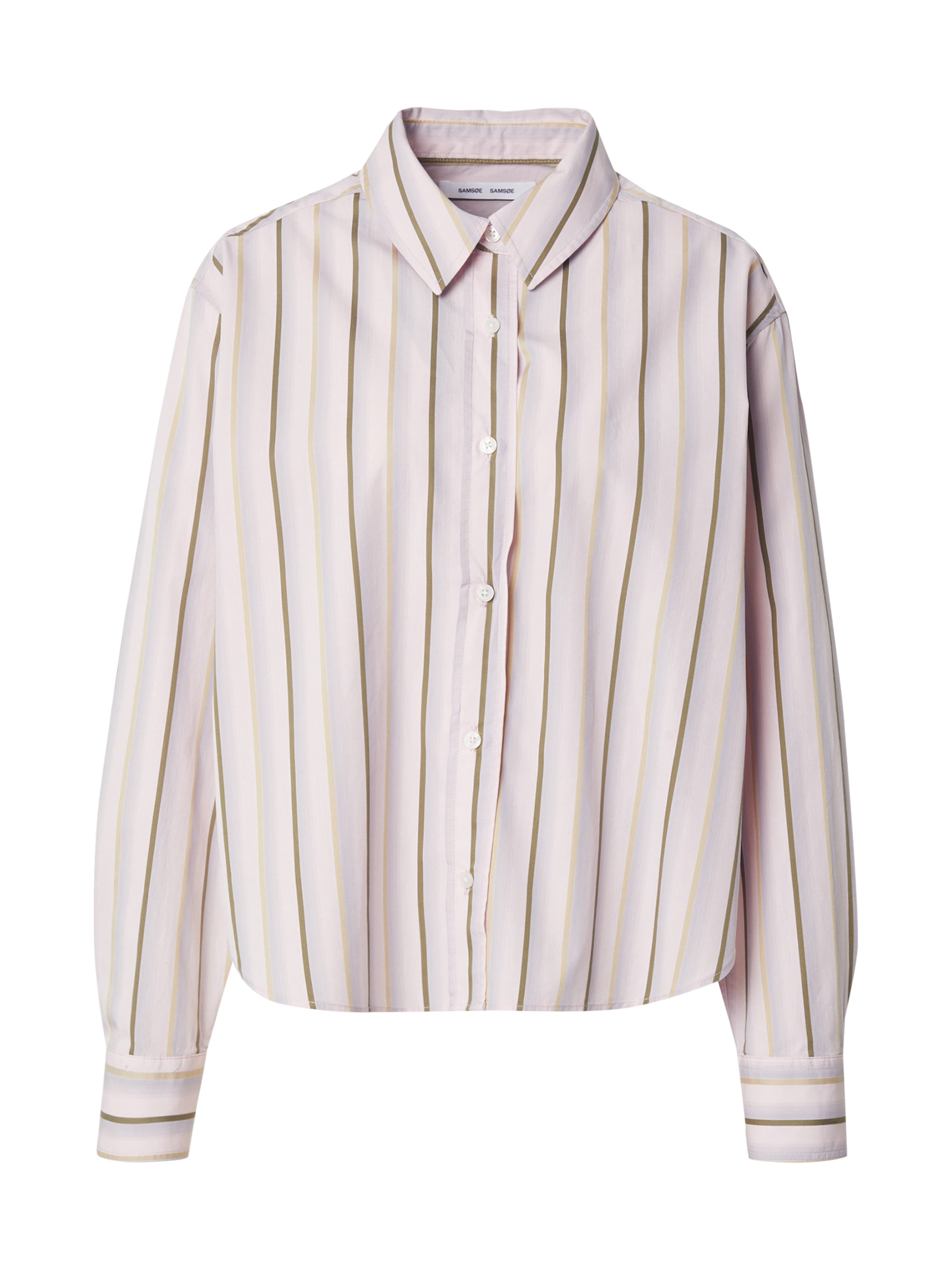 Samsøe Samsøe Μπλούζα σε λιλά: μπροστά