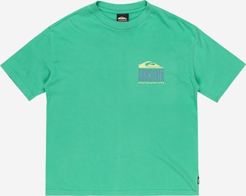 QUIKSILVER T-Shirt 'World Force' in Grün: Vorderseite