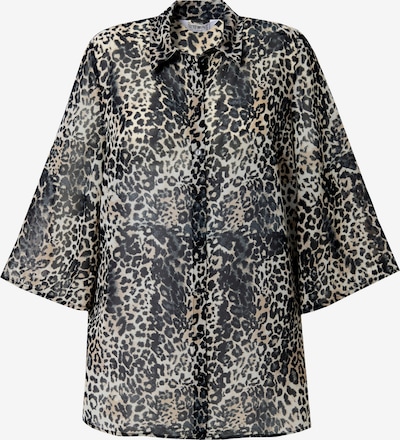 Angel of Style Bluse in hellgrau / schwarz, Produktansicht