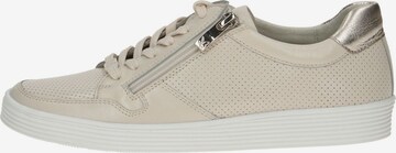 CAPRICE Sportieve veterschoen in Beige