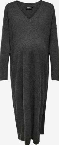 Only Maternity Knit dress 'Ibi' in Grey