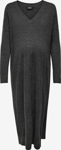 Only Maternity Knitted dress 'Ibi' in Grey