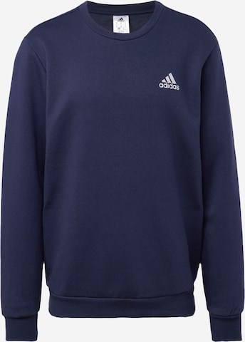 ADIDAS SPORTSWEAR Sportsweatshirt 'Essentials' in Blau: predná strana