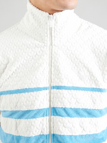 Giacca di felpa 'Q12' di ADIDAS ORIGINALS in bianco