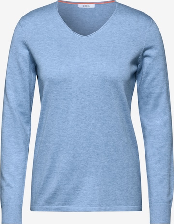 CECIL Sweater in Blue: front