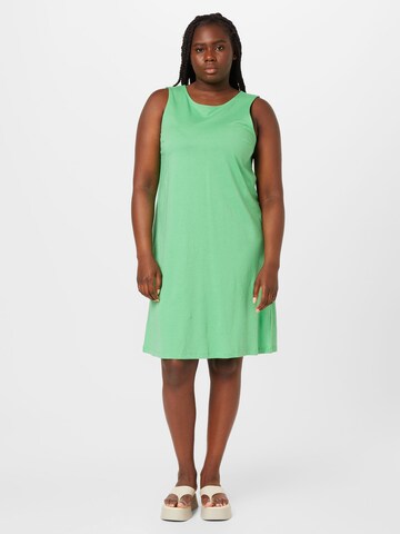 ONLY Carmakoma Dress 'MARTHA' in Green: front