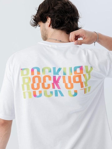 Rockupy Oversizeshirt 'Samu'‌‌‌‌‌‌‌‌ in Weiß