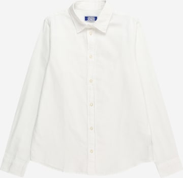 Coupe regular Chemise Jack & Jones Junior en blanc : devant