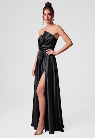 Ombre Evening Dress in Black