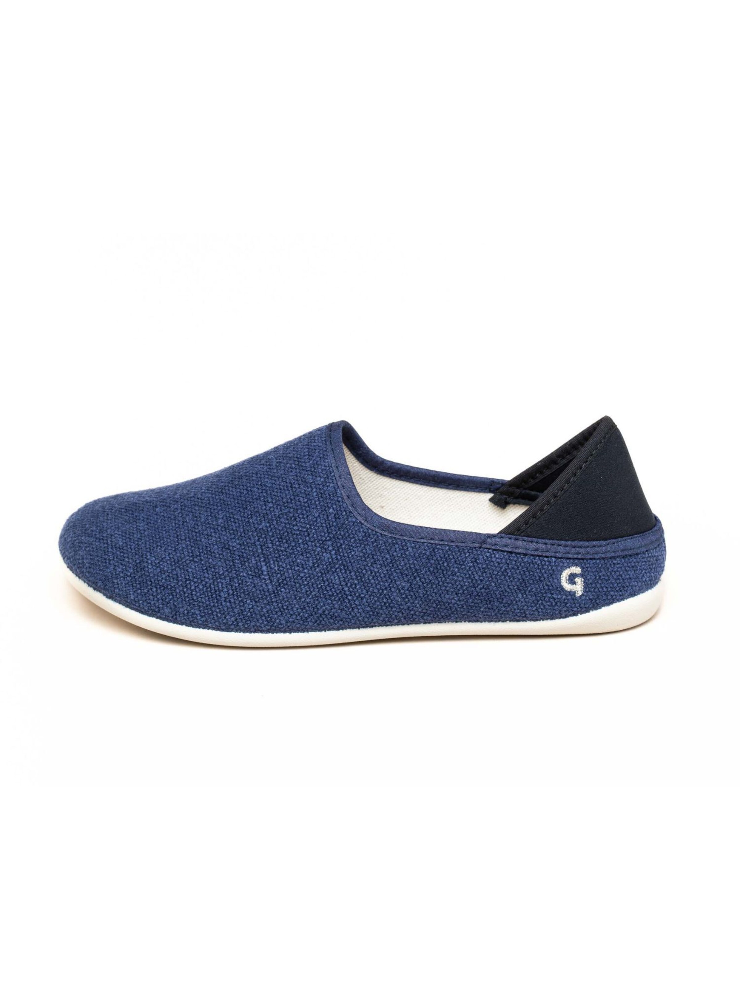 Gottstein Espadrilles 'Espadrille Linen Slip-On' in Blue