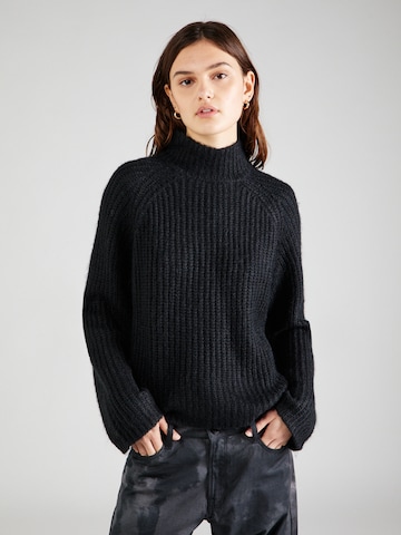 PIECES Sweater 'Nell' in Black: front