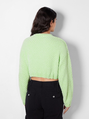 Bershka Sweater in Green