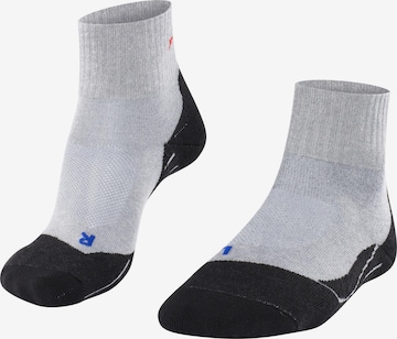 FALKE Athletic Socks 'TK2 Explore Cool Short' in Grey: front