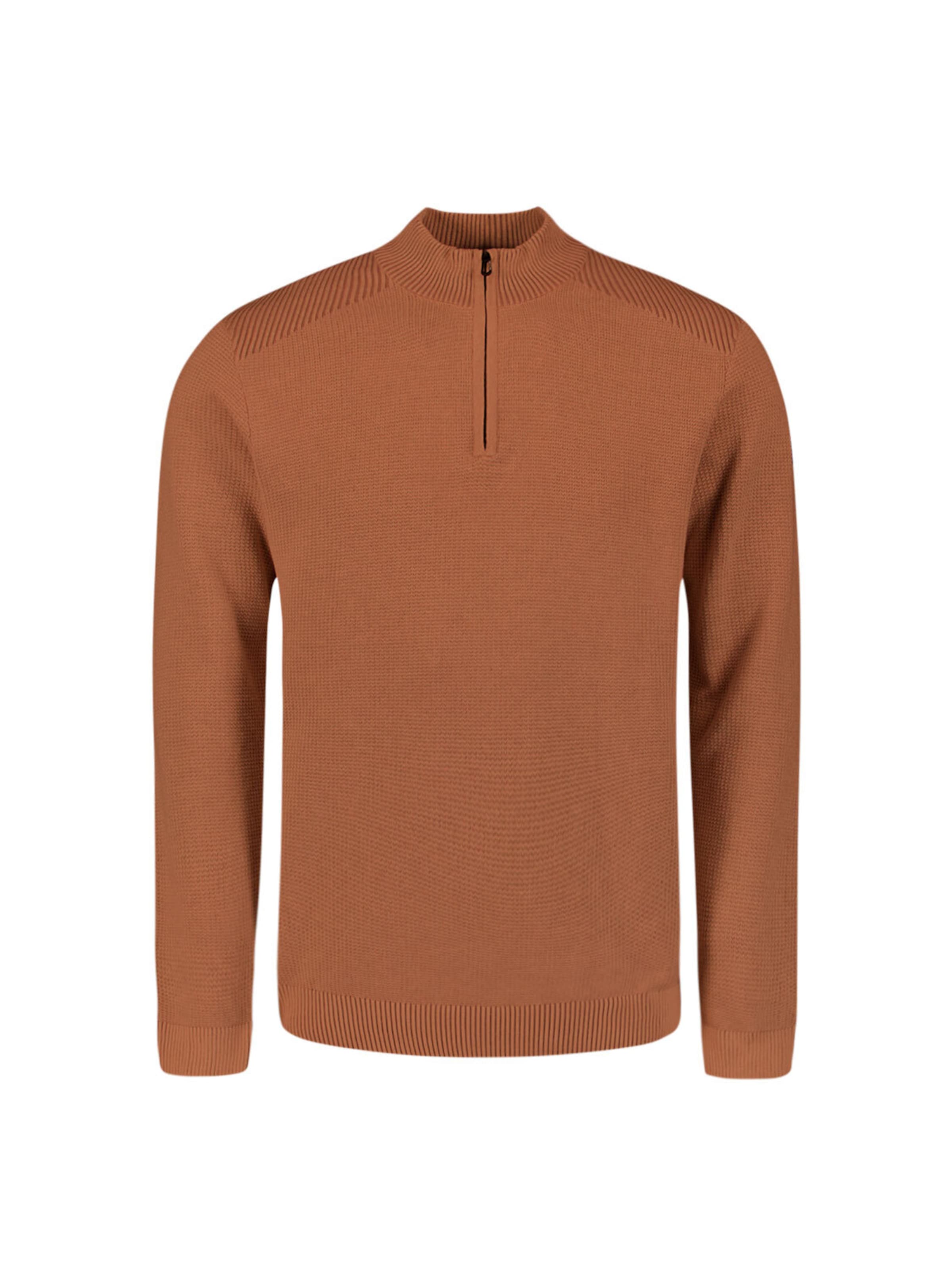 No Excess Pullover in Braun: Vorderseite