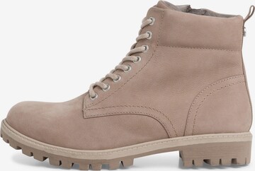 TAMARIS Lace-Up Ankle Boots in Grey