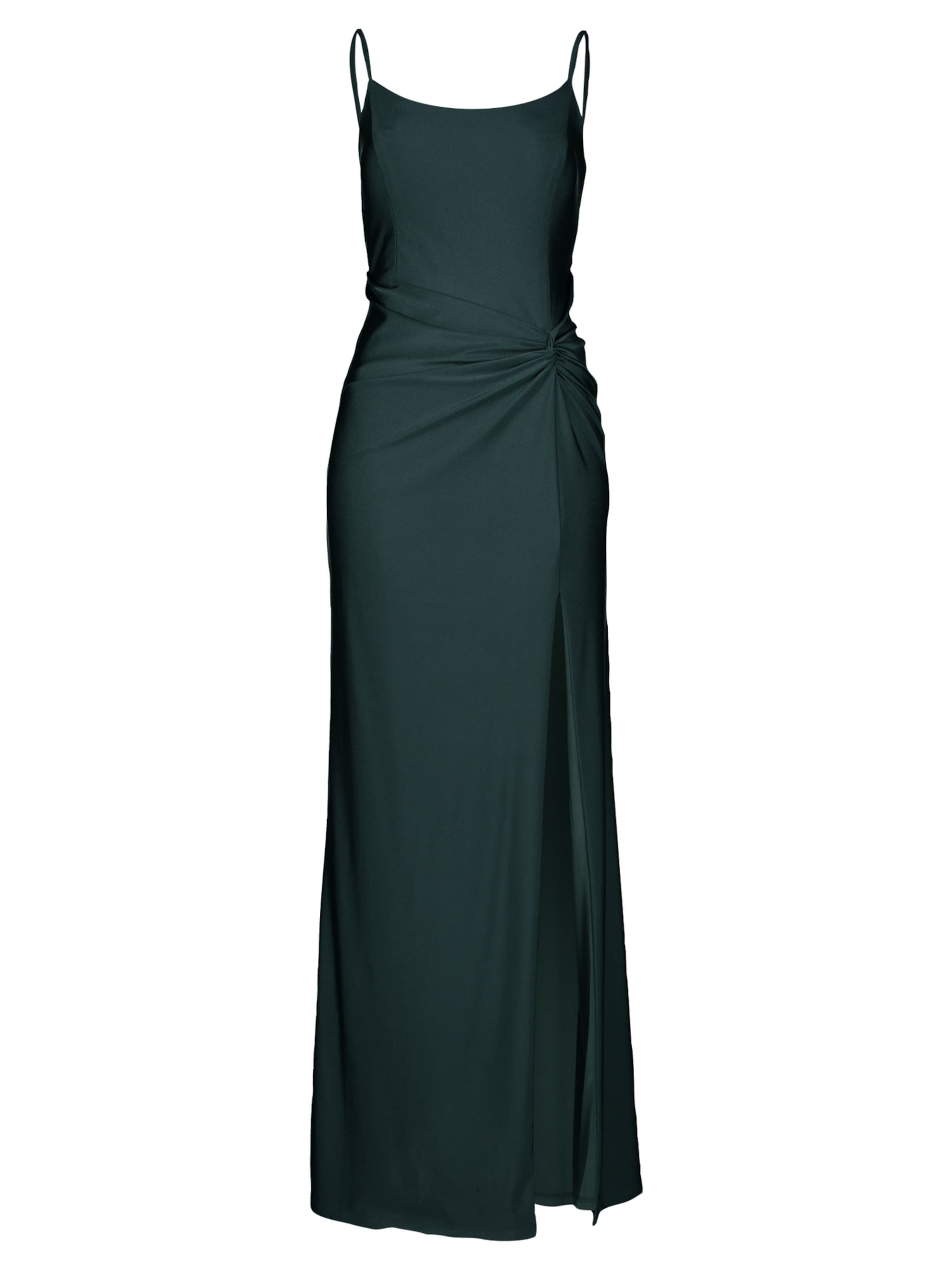 Vera Mont Abendkleid mit Raffung in Grau: Vorderseite