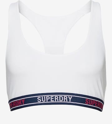 Superdry Sport bh in Wit: voorkant