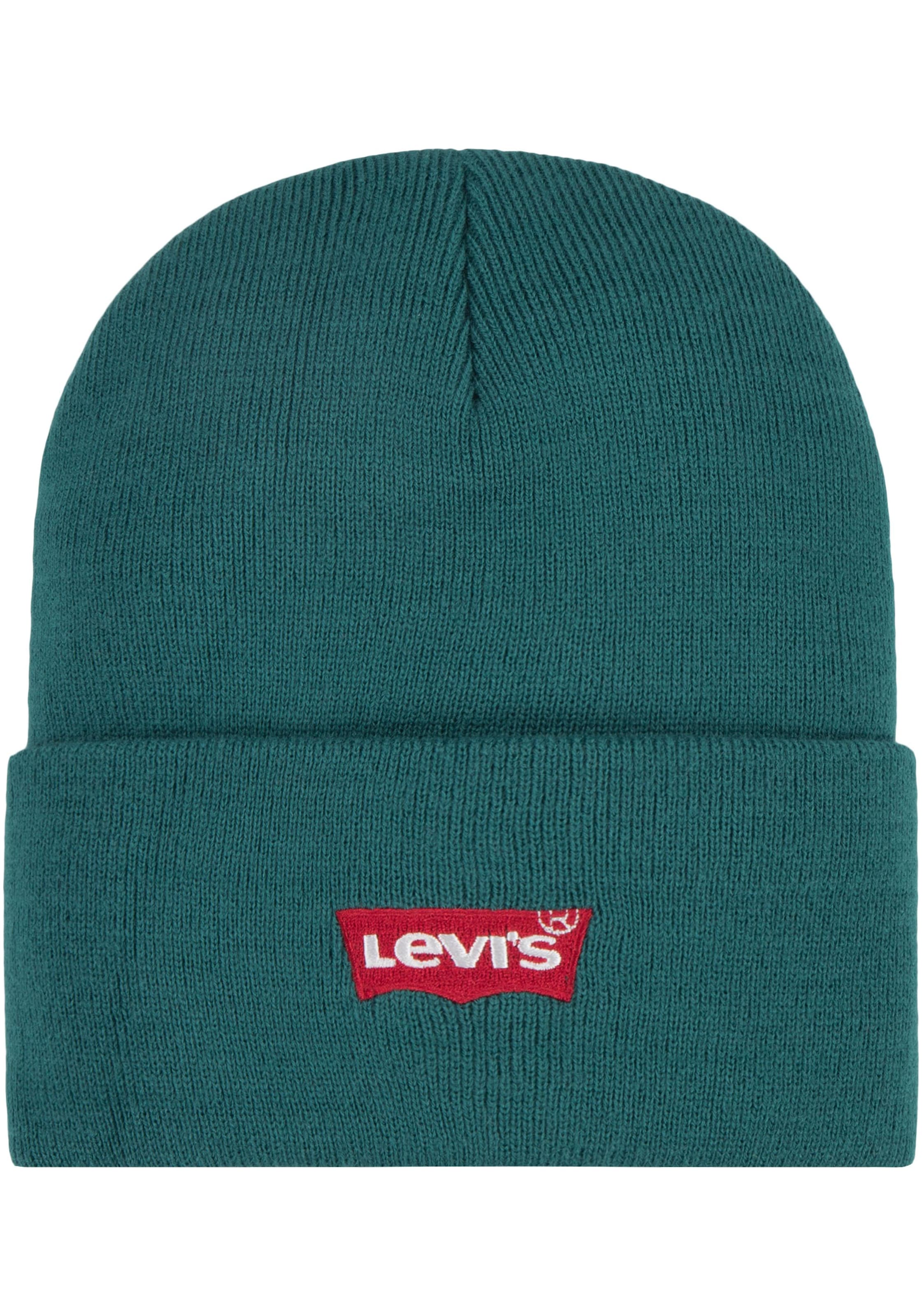 Levi's Kids Beanie in Green: front