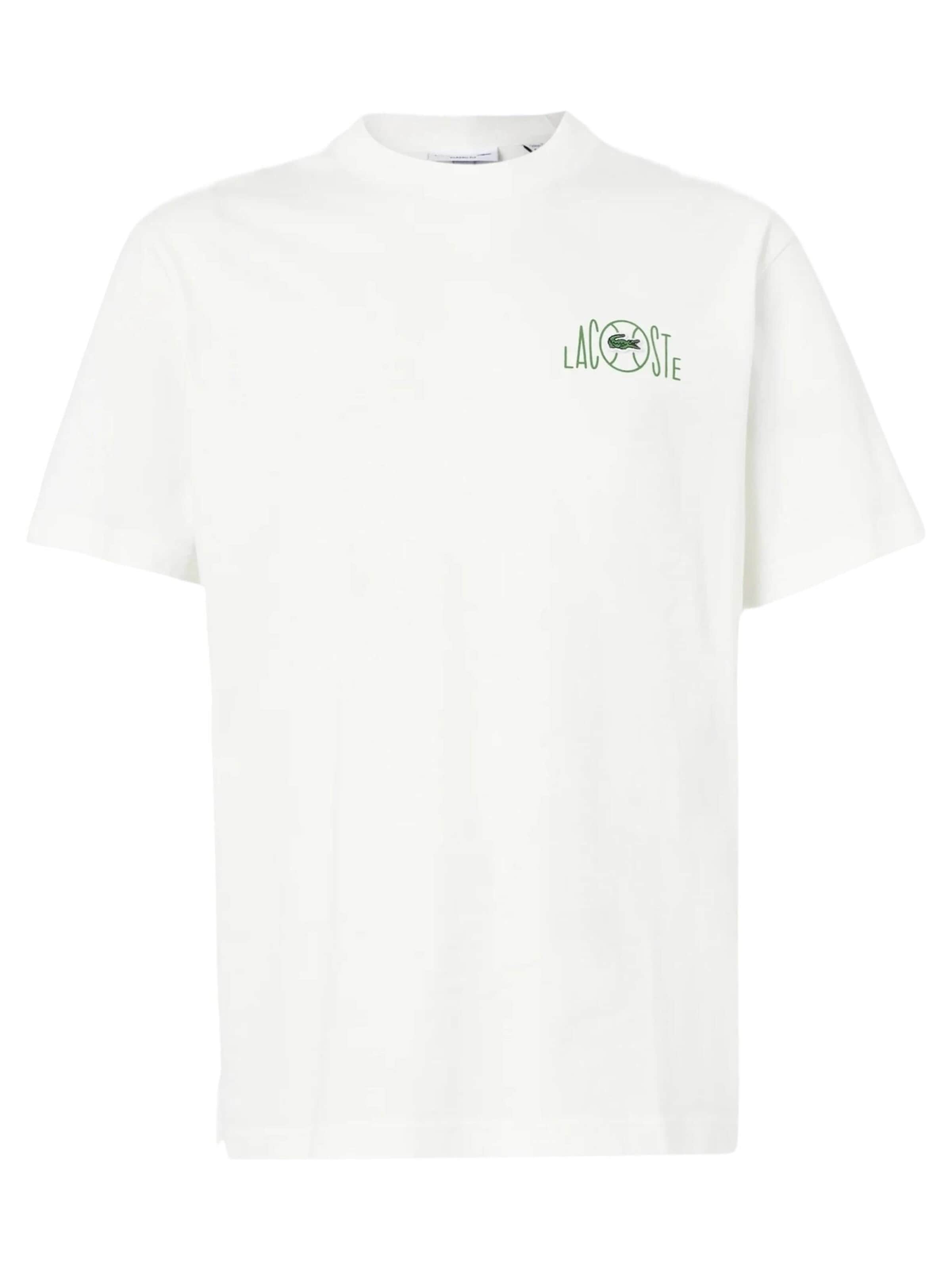 LACOSTEMajica 'Camiseta lacoste blanca lacoste on tennis back logo' - bijela boja