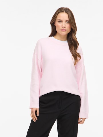 VILA Pullover 'VILIGA' in Pink: Vorderseite
