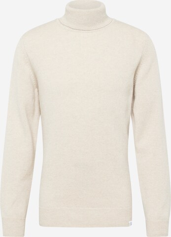 NORSE PROJECTS - Pullover 'Kirk' em bege: frente