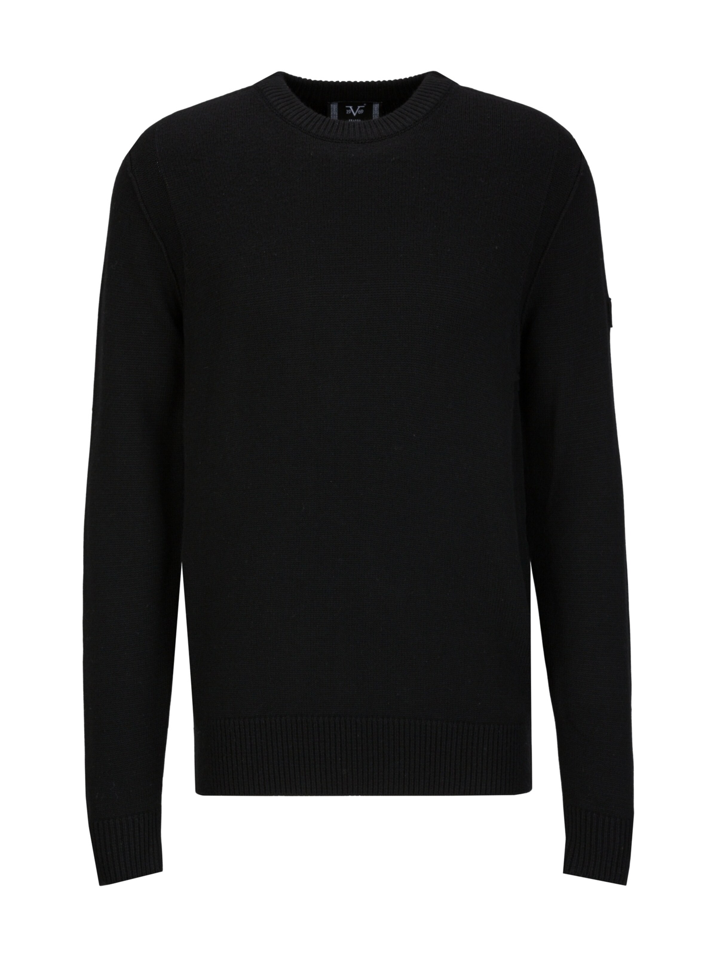 19V69 ITALIA Sweater 'Riccardo' in Black: front