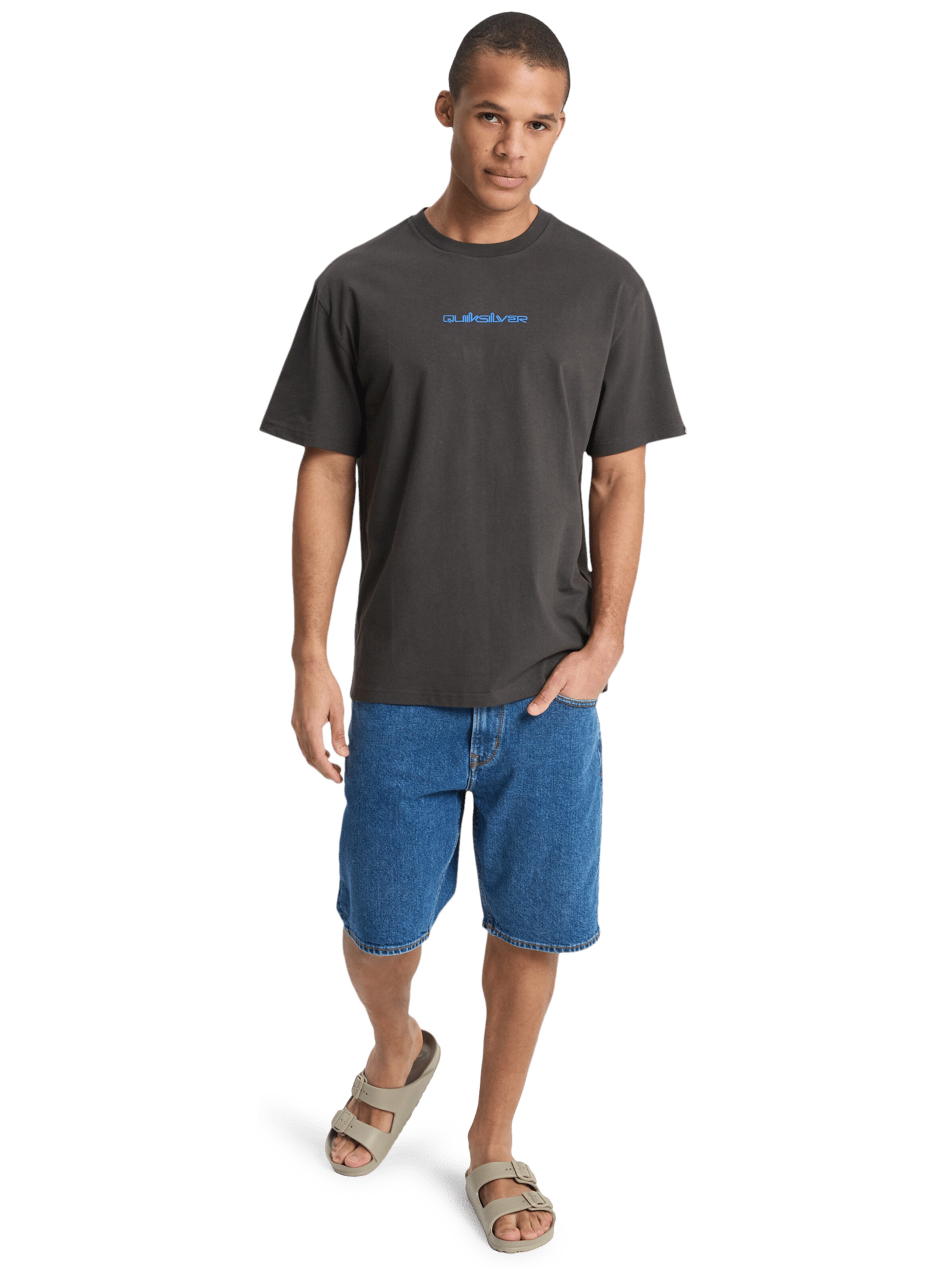 QUIKSILVER T-shirt in Braun