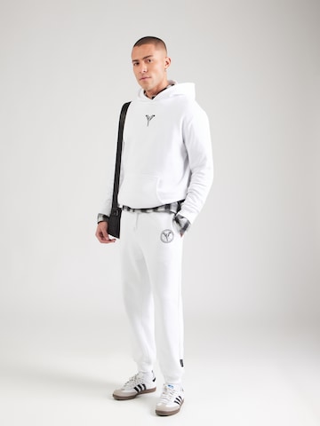 Carlo Colucci Μπλούζα φούτερ σε λευκό