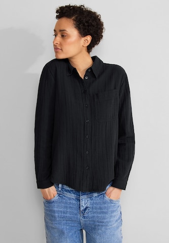 STREET ONE Blouse in Black: front