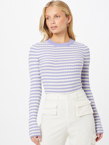 VERO MODA Sweater 'KIKI' in Purple: front