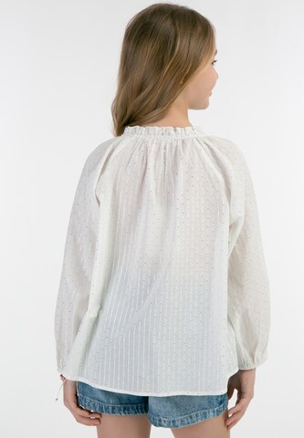 IZIA - Blusa 'Mimo' em branco