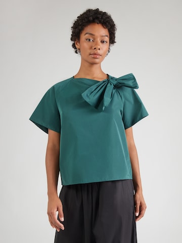 Weekend Max Mara Bluza 'WKDRECENTE' | zelena barva: sprednja stran