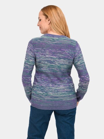 Goldner Pullover in Lila