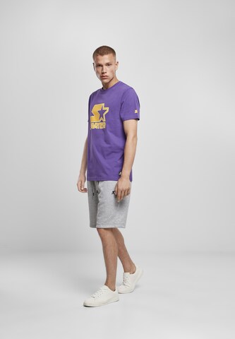 T-Shirt Starter Black Label en violet