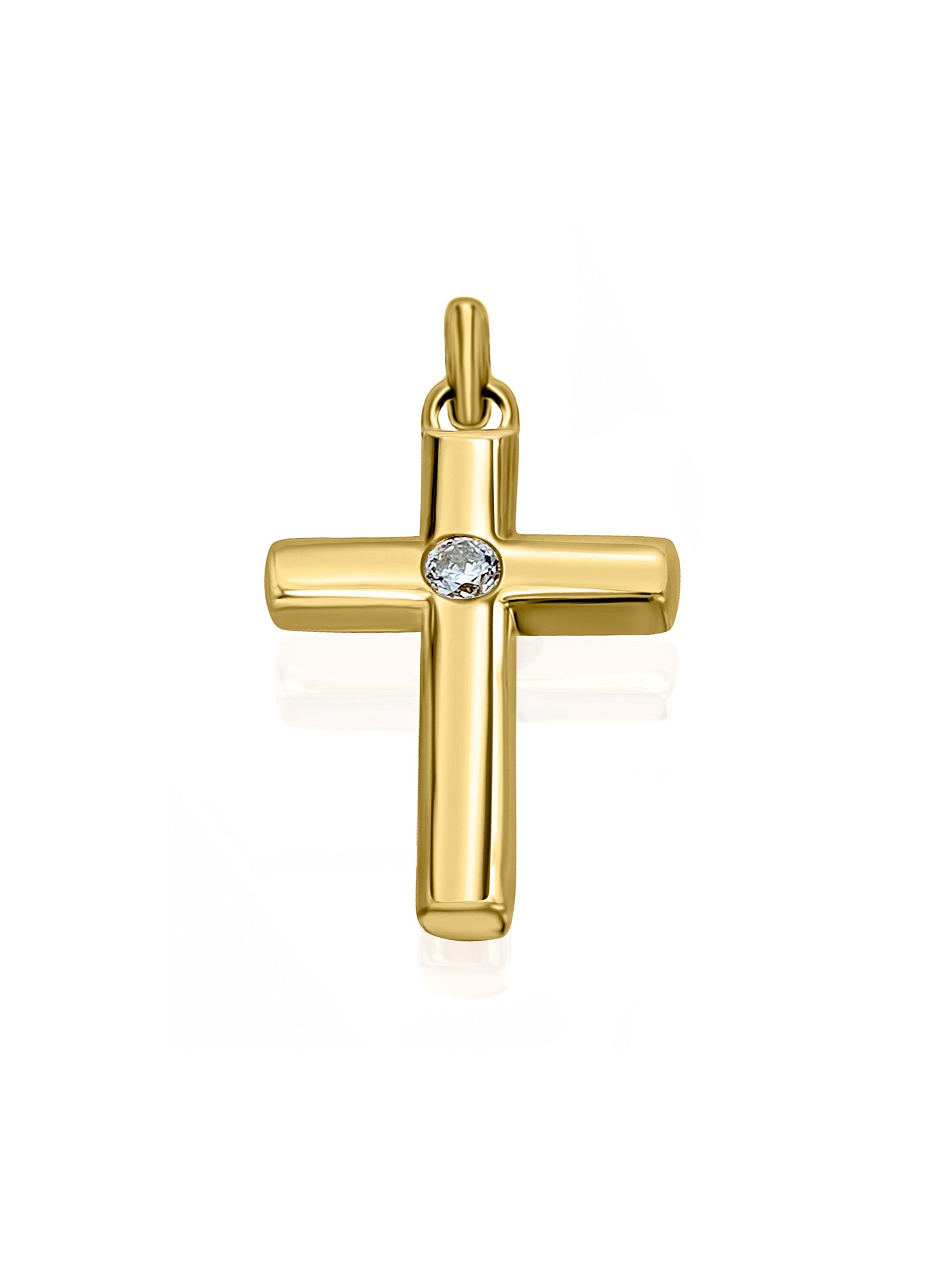 ONE ELEMENT Anhänger in Gold: Vorderseite