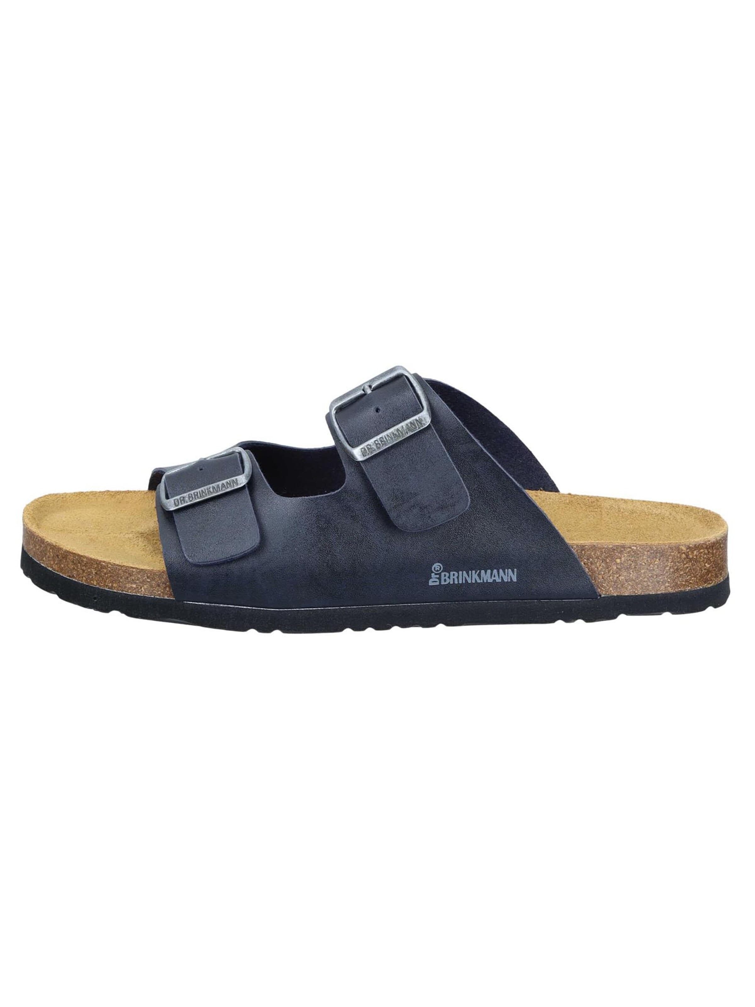 DR. BRINKMANN Mules 'Bonillo' in Blue: front