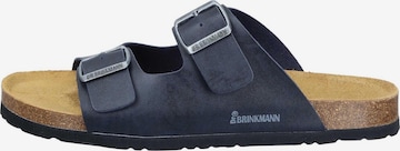DR. BRINKMANN Pantolette 'Bonillo' in Blau: Vorderseite