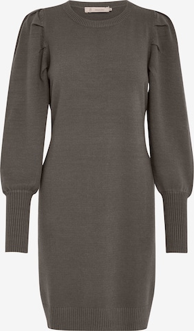 Robes en maille 'Anissa' Peppercorn en marron : devant
