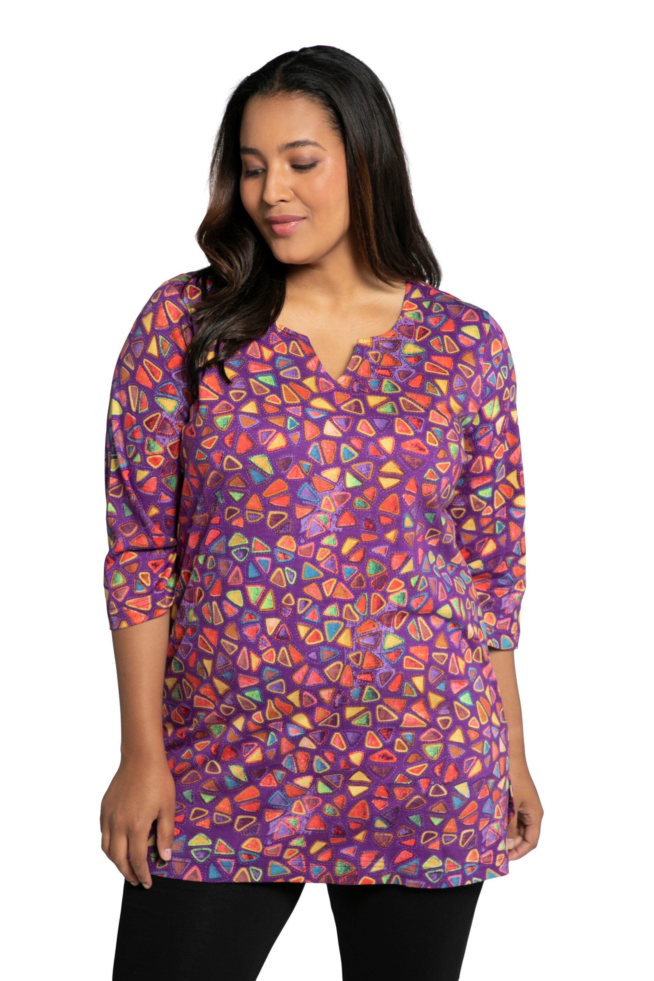 Frauen Shirts & Tops Ulla Popken Shirt in Mischfarben - QW92190 Frauen Shirts & Tops Ulla Popken Shirt in Mischfarben - QW92190
