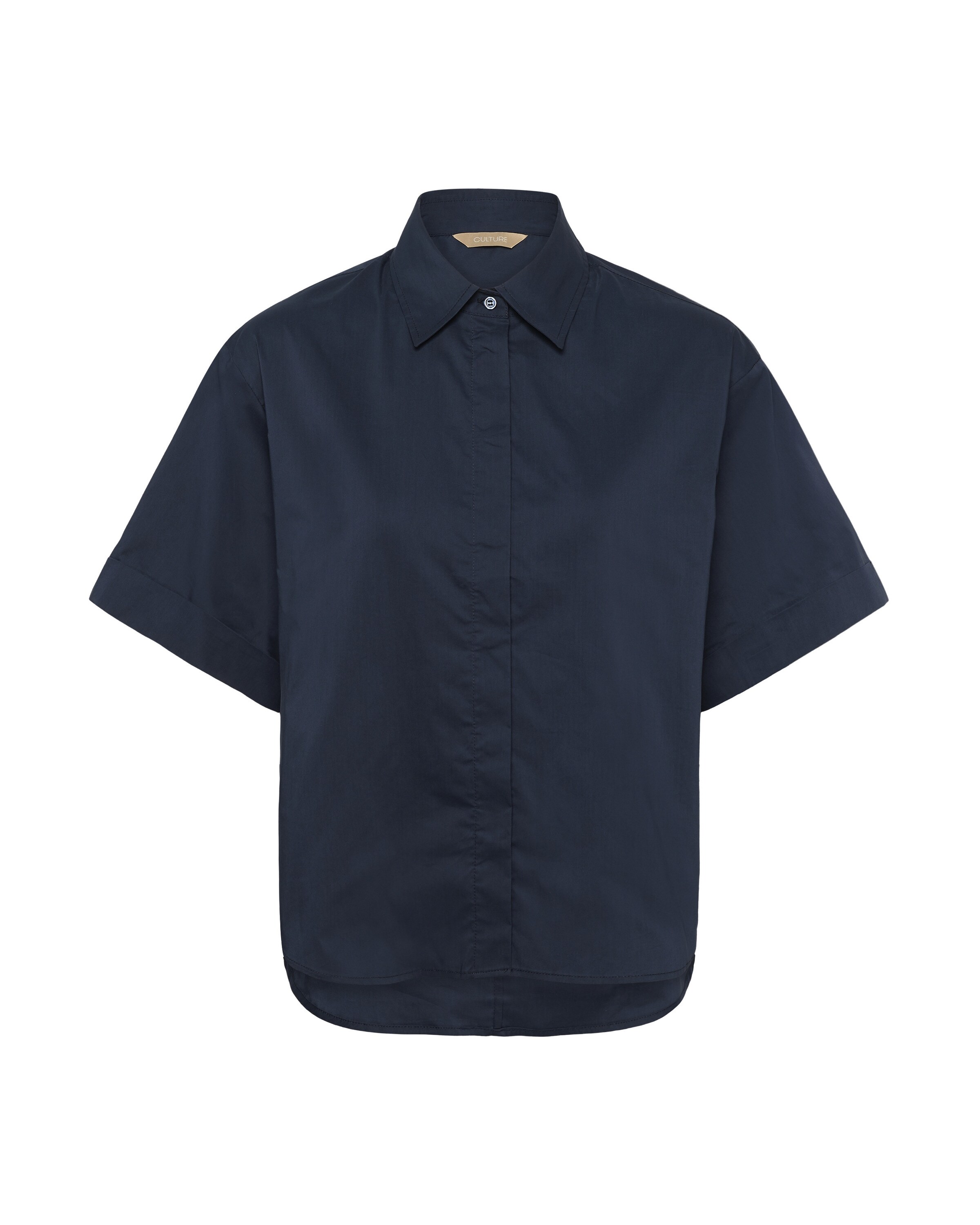 CULTURE Blouse 'Daiva Antoinett' in Blauw: voorkant