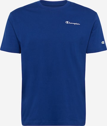 Champion Authentic Athletic Apparel Shirt in Blauw: voorkant